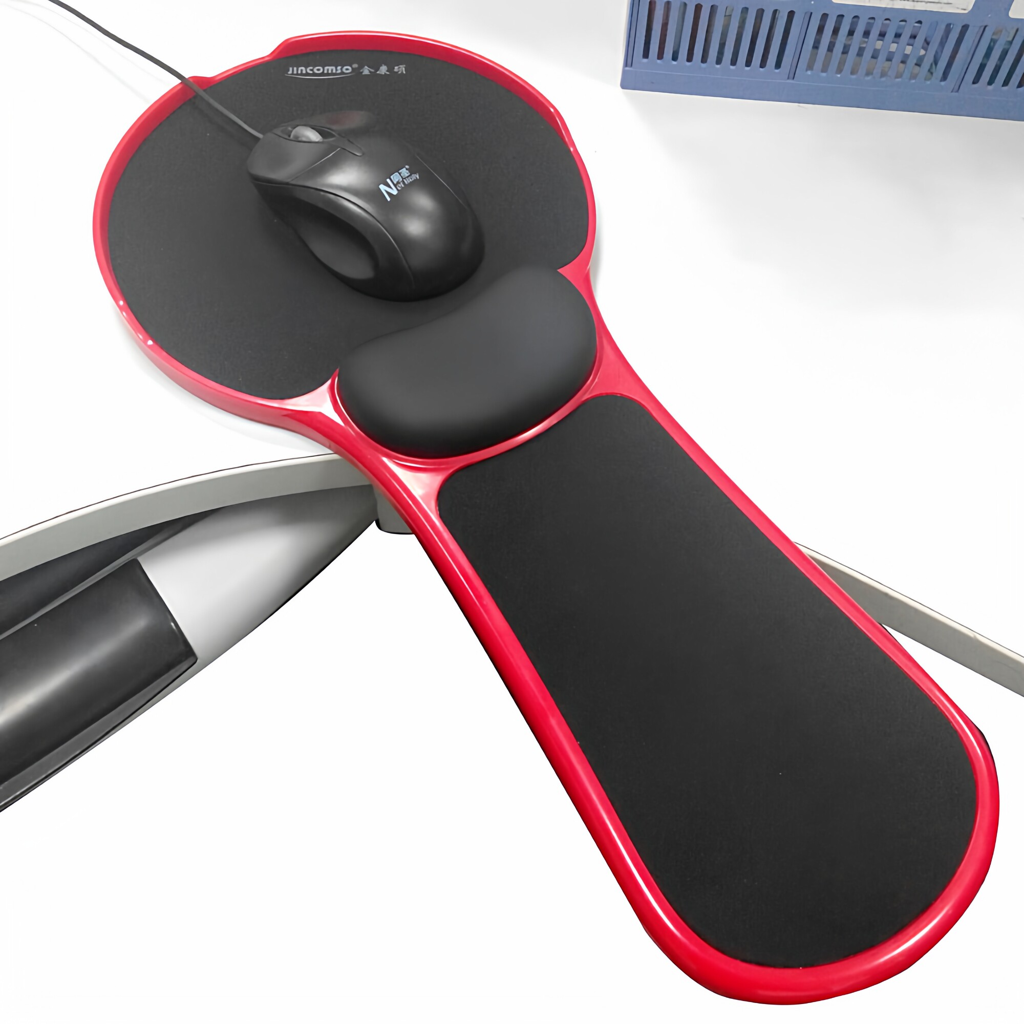 创意桌子椅子用鼠标垫肘托电脑手托架办公辅助手腕垫手臂支撑托架