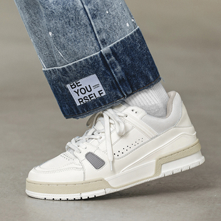 新款 男女板鞋 树林里 休闲情侣小白鞋 秘密