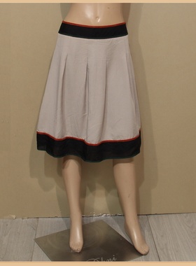 精品女装样衣依兰灰色真丝半身裙高档桑蚕丝面料春秋初夏超值特惠