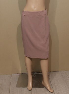 公司样衣时尚女装玫红色羊毛淑女风半身裙低价销售春秋款