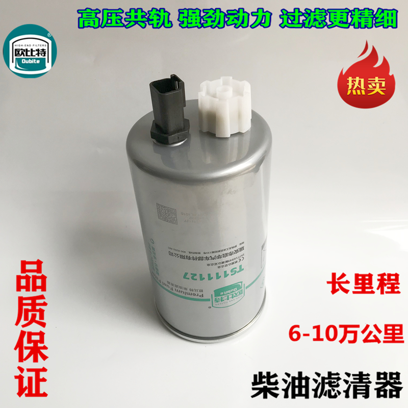 中国重汽轻卡3.8康明斯FS19732 柴油滤清器 LG9704550070 3973233