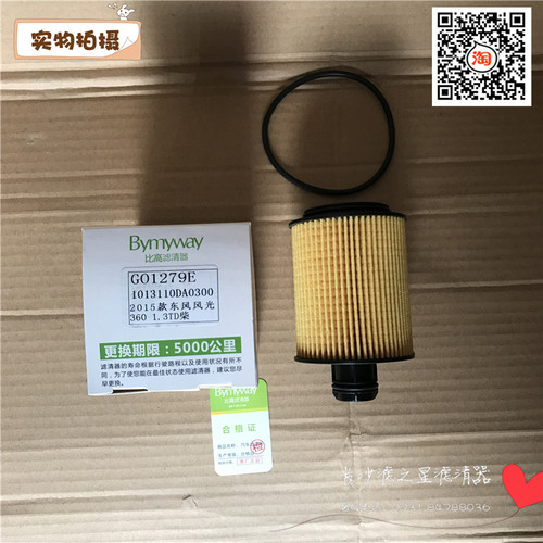 1013110DA0300东风风光360 370柴油车机油格机油滤芯机油滤清器