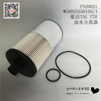 WG9925550105/1 FS20020 FS20021重汽豪沃T5T7柴油滤清器FS20019