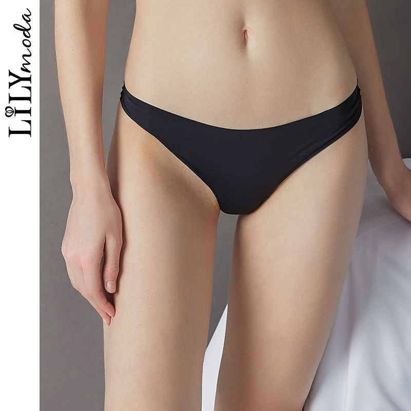无痕一片式低腰性感纯棉档丁字裤