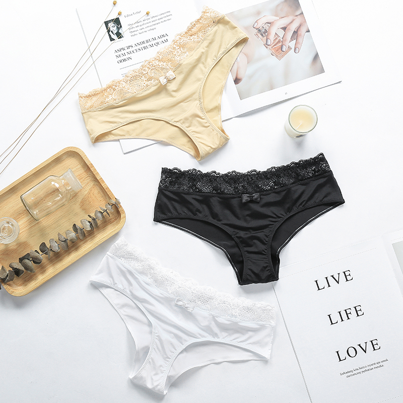 内裤女三角裤性感蕾丝不支持