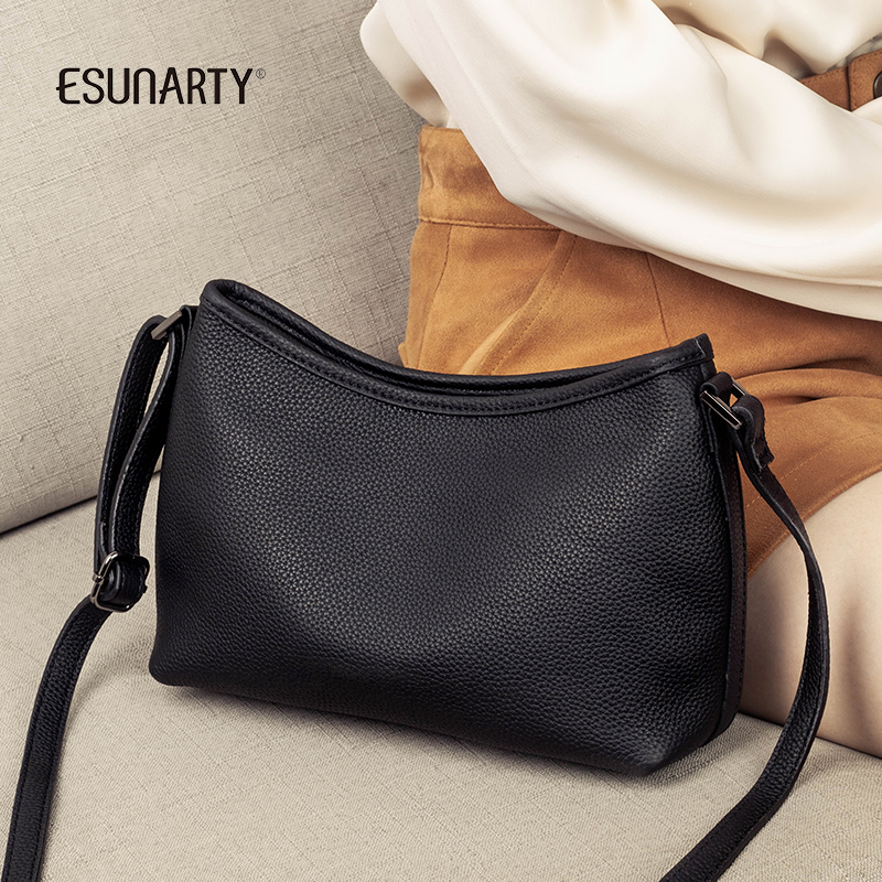 真皮手机包女夏轻便单肩斜挎小包