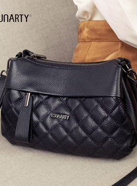 软皮包包女式2025新款潮真皮中年女包大容量妈妈包斜挎包生日礼物