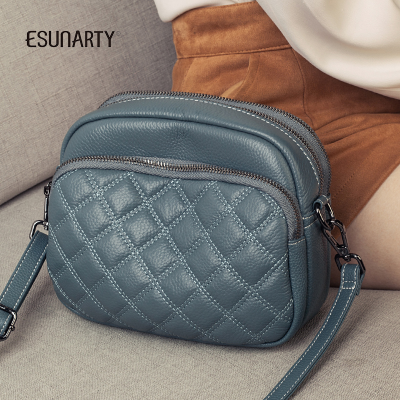 esunarty夏天女款包包真皮手机包