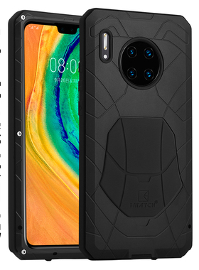 军工防摔适用华为Mate30手机壳60 Pro金属mate 20X硅胶套50全包边20X 5G保护套男士个性新款
