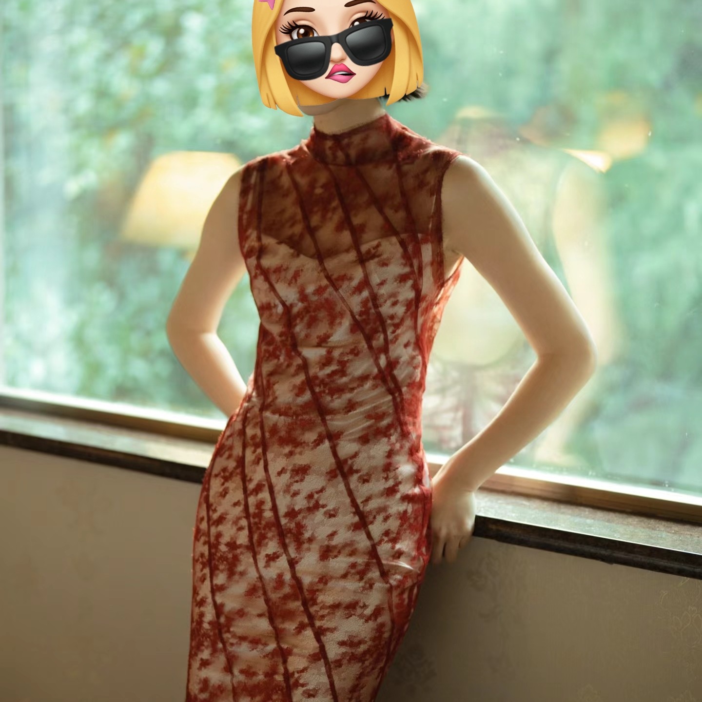 新中式晨袍 东方新娘复古旗袍 订婚敬酒服 生日宴会夏天女连衣裙图片