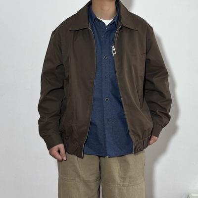 south life 春秋新款日系美拉德色潮流休闲翻领工装夹克外套男女