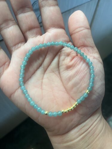 天然翡翠天空蓝D l Y手串米珠高冰小众轻奢精致配证书一物一证