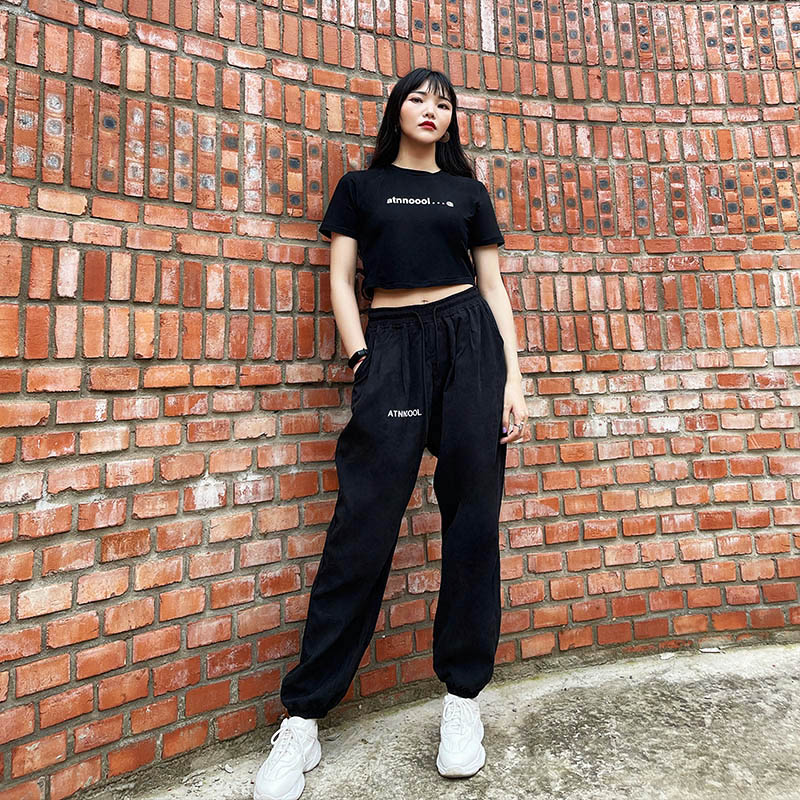 哈伦裤女春秋2026新款宽松老休闲裤