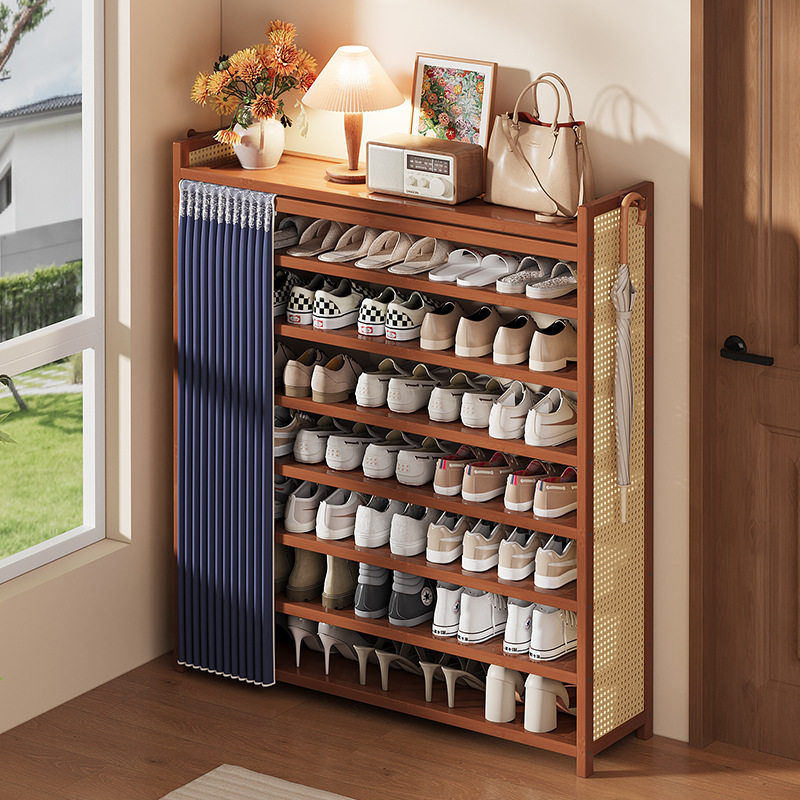鞋架子门口多层置物架家用入户门收纳鞋架宿舍占地小防尘简易鞋柜,住宅家具,鞋架,淘宝优惠券,粉丝福利购,淘宝优惠卷