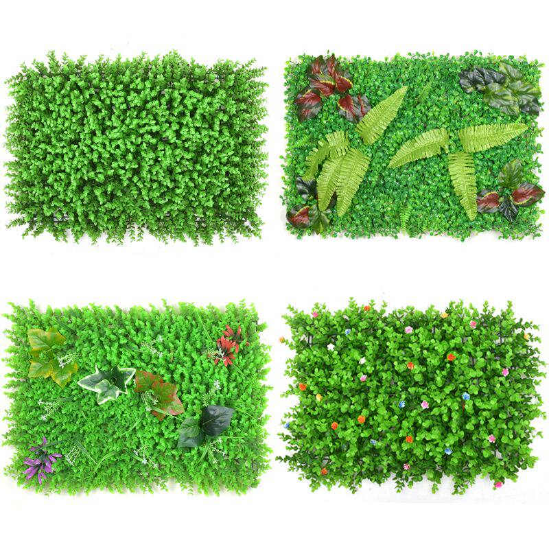 阳台客厅塑料绿草坪植物墙网红