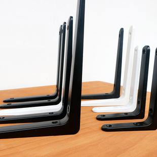 三角支架墙上隔板托架搁板支撑架加厚铝承重直角适宜家用层板托