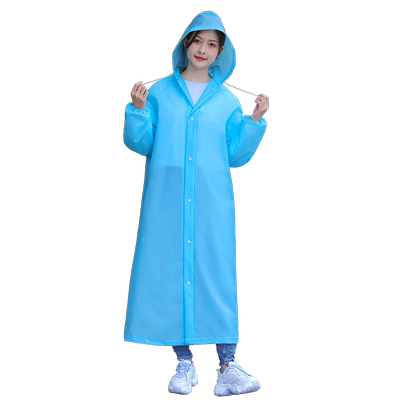 可重复使用长款全身加厚时尚雨衣