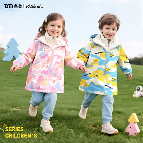 儿童罩衣防脏防水外穿洋气新款冬