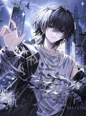 120张 玻璃猪扭蛋馆14期 情侣动漫插画头像原创圈直购高清无水印