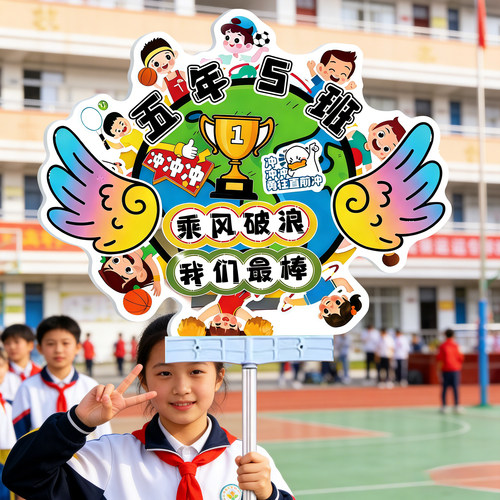 运动会手举牌【免费定制速发】