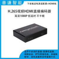 HDMI编码器高清RTMP推流器SRT直播H康私有监控收银台录像机GB2818