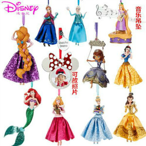正品迪士尼Disney汽车挂件 创意饰品 车内吊坠挂饰圣诞装饰品