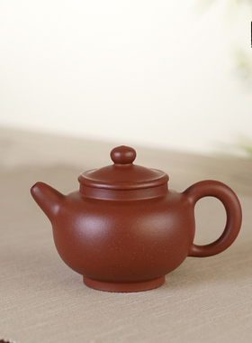 德弈斋宜兴紫砂茶壶茶具中式复古黄龙山原矿紫砂泥刘勤娣金沙寺僧