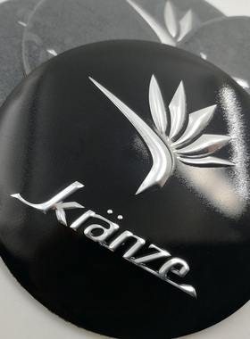 WEDSSPORT轮毂装饰盖 轮毂标 轮毂盖贴 轮毂贴 Kranze 铝合金贴