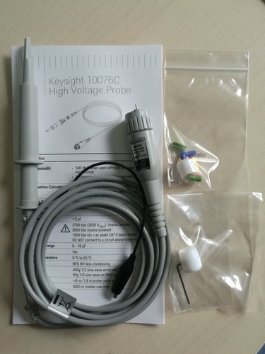 KEYSIGHT 是德科技 示波器高压探头 10076C 500MHz 原装正品 全新