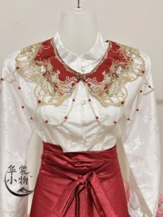 【凤卿】新款重工新中式云肩订婚披肩敬酒结婚国风百搭新娘坎肩