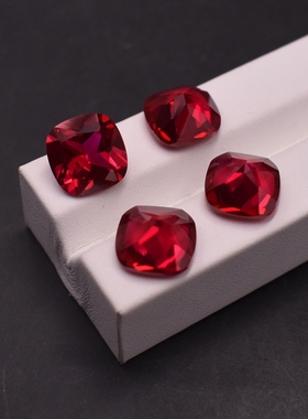 鸽血红小芸宝石肥正方