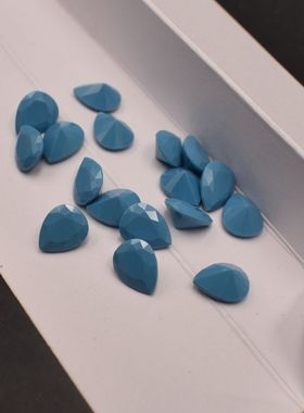 小芸宝石蓝松石宝石戒面