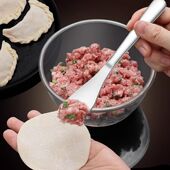 家用不锈钢高档包饺子勺舀馅勺饺子匙饺子馅勺神 老板娘自留款