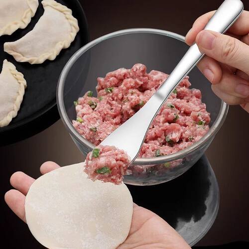 【老板娘自留款】家用不锈钢高档包饺子勺舀馅勺饺子匙饺子馅勺神