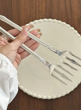 【塞波东海王三叉戟】 维京海盗系列不锈钢西餐叉主餐叉韩式沙拉