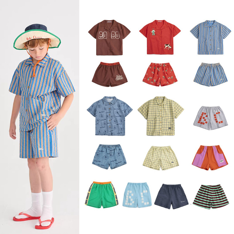 26BC春夏短袖T恤男女童小狗满印衬衫短裤儿童上衣幼儿园休闲套装,童装/婴儿装/亲子装,套装,淘宝优惠券,粉丝福利购,淘宝优惠卷