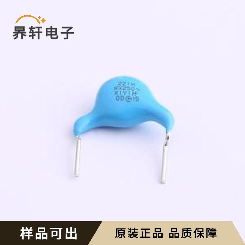 DE1B3KX221KB4BN01F原装插件,P=10mm全