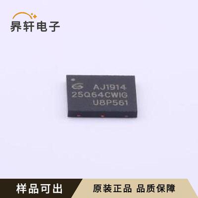 GD25Q64CWIGR全新原装WSON-8-EP(5x6)