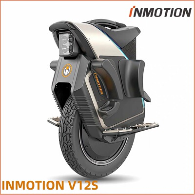 乐行INMOTION V12S独轮车减震越野成人智能平衡车GPS定位电动车