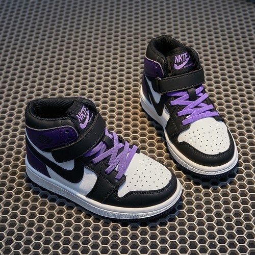 AJ儿童高帮秋冬款运动鞋