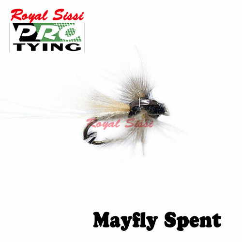 mayfly成虫cdc路亚饵羽毛钩