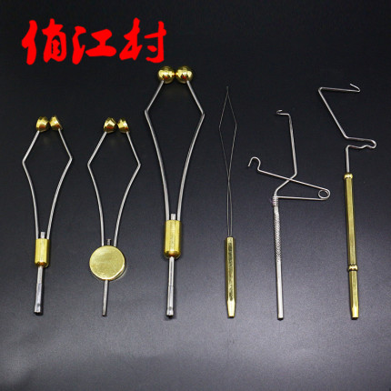 飞蝇钩绑制工具绕线器 打结器 穿线器多种款式合集 毛钩绑制工具