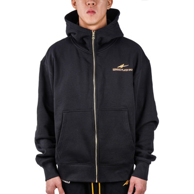 SPO拉链卫衣-BLACK MAMBA 黑色/灰色