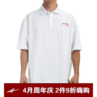 SPO oversizePolo衫 白色