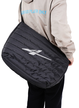 SPO单肩绗缝包 黑色