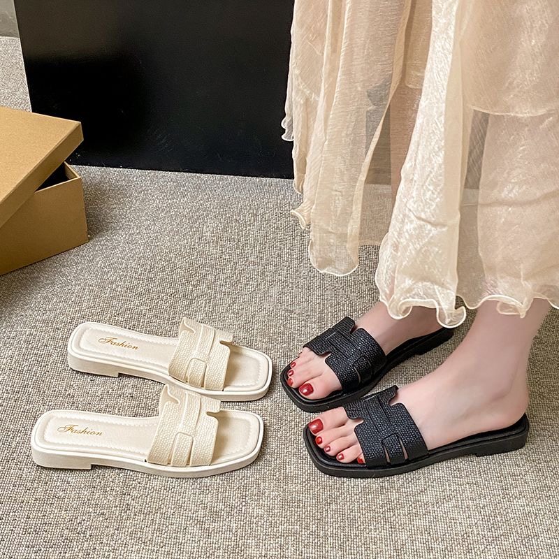 2025新款拖鞋女士夏外穿厚底防滑居家室内拖鞋女款配裙子休闲百搭,女鞋,一字拖,淘宝优惠券,粉丝福利购,淘宝优惠卷