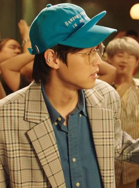 以你的心诠释我的爱周边BKPP比尔金Billkin同款双帽檐字母棒球帽