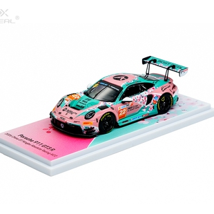 AR BOX似臻模型 1:64保时捷911 GT3 R宁波站 十里桃花 汽车模型
