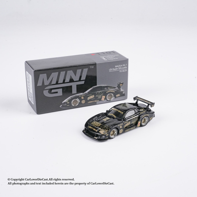 MINIGT164RX7合金汽车模型