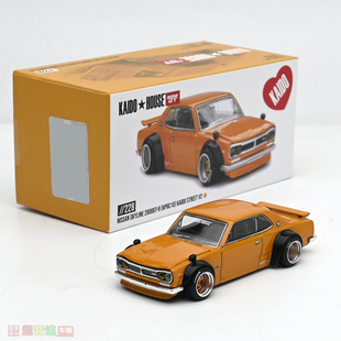 Kaido House MINIGT 1:64 天际线Skyline2000 GTR KPGC10汽车模型
